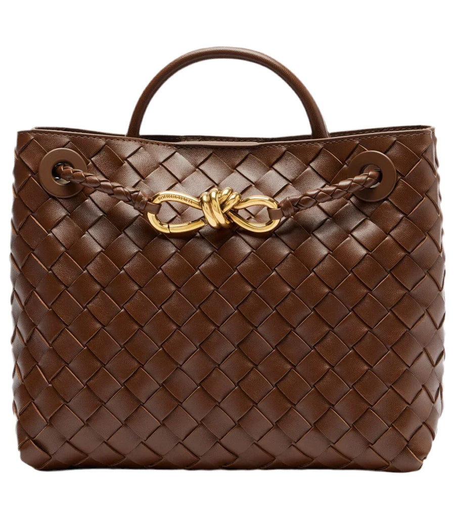 Bottega Veneta Andiamo Intrecciato Small leather tote bag