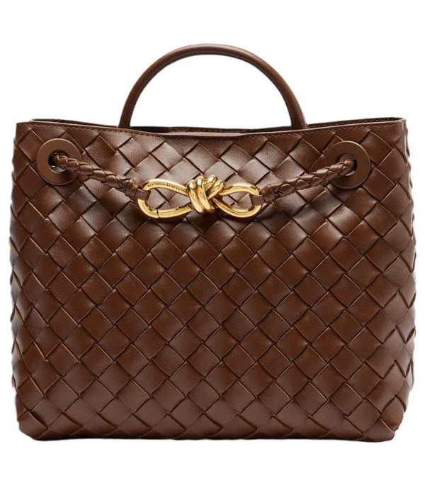 Bottega Veneta Andiamo Intrecciato Small leather tote bag