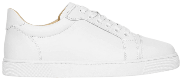 Christian Louboutin  Vieira Louis Flat Bianco Sneakers