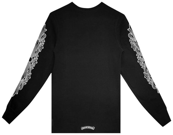 Chrome Hearts Horseshoe Thermal Waffle T Shirt Black