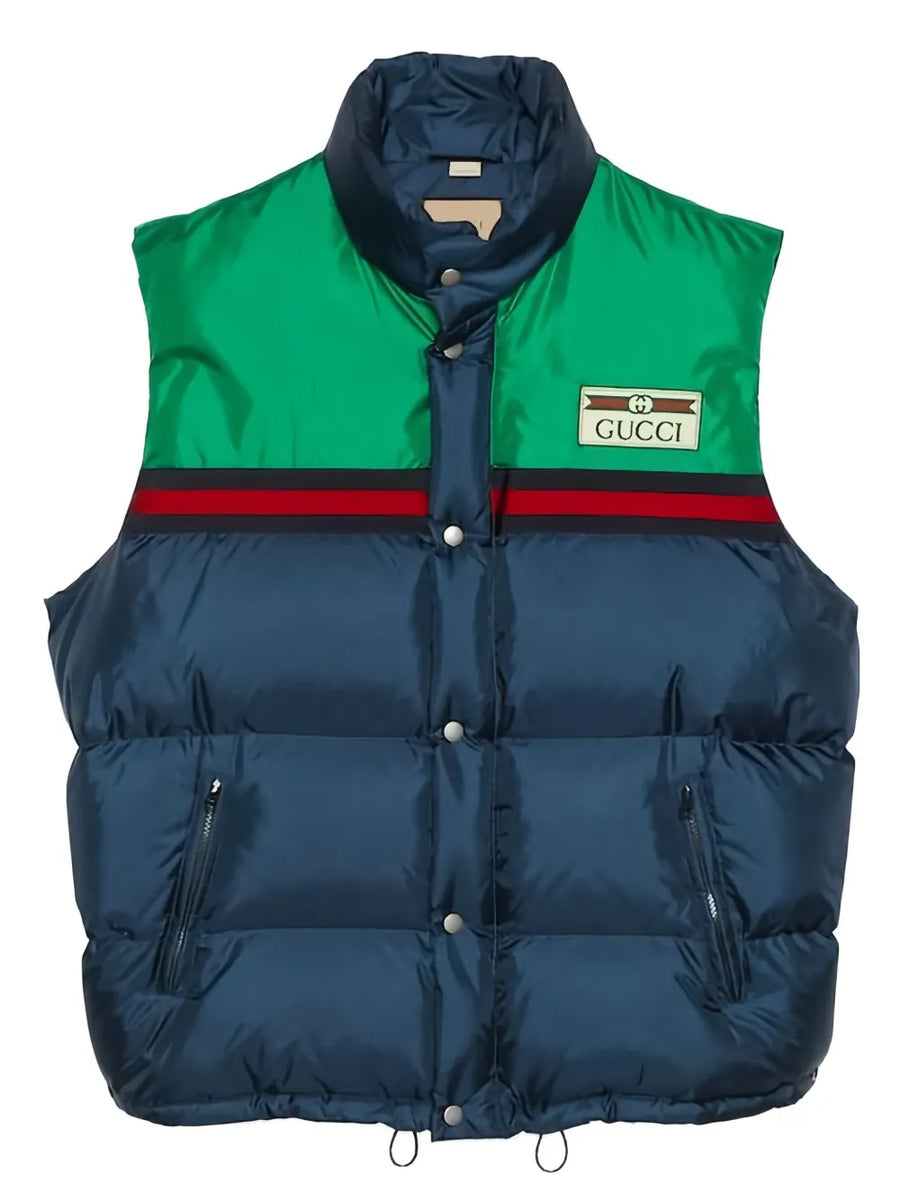 Gucci logo-patch Vest