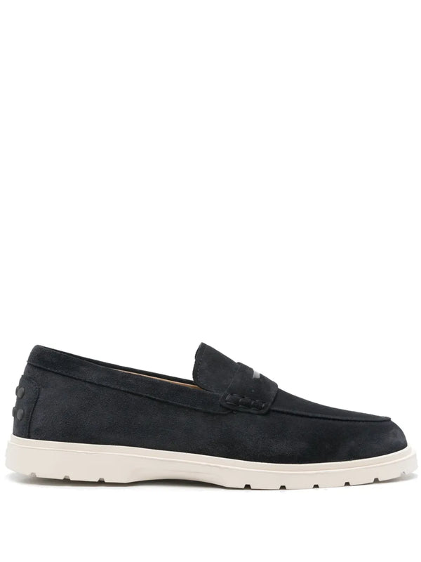 Tod's suede loafers
