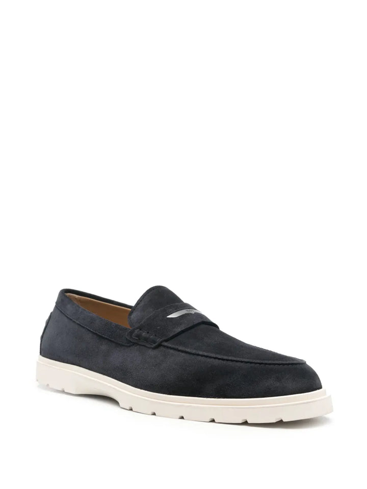 Tod's suede loafers