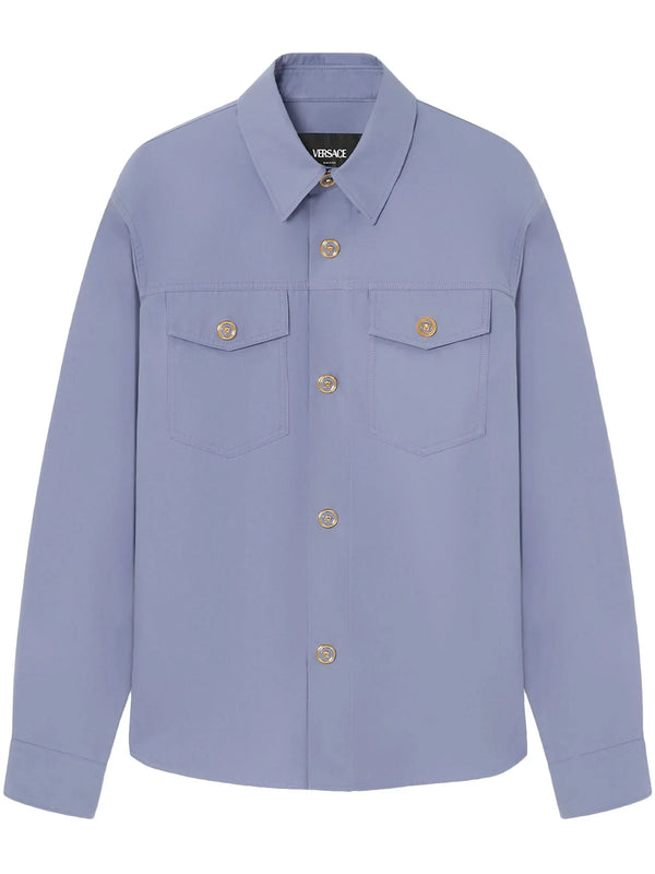 Versace gabardine overshirt