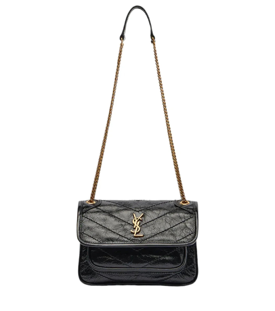 Saint Laurent Niki Mini leather crossbody bag