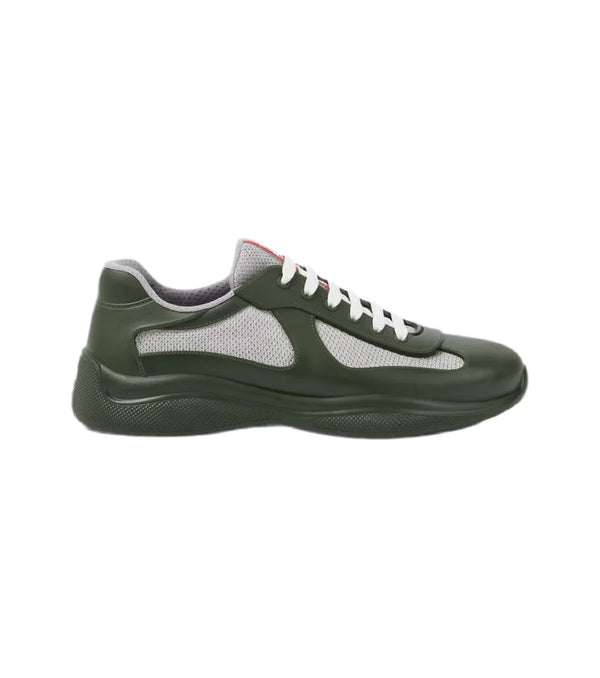 Prada America's Cup rubber and bike fabric sneakers