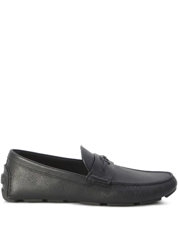 Gucci leather horsebit loafers