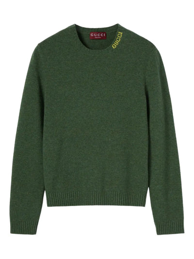 Gucci logo crew-neck sweater