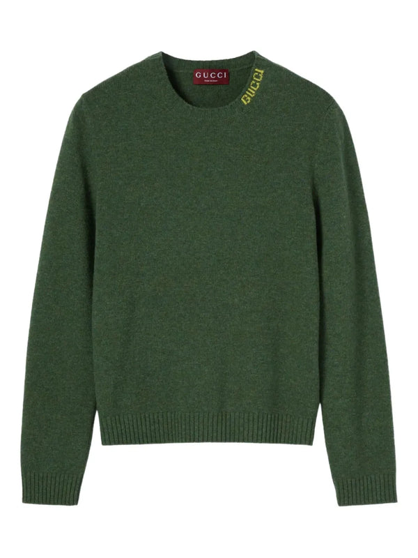 Gucci logo crew-neck sweater