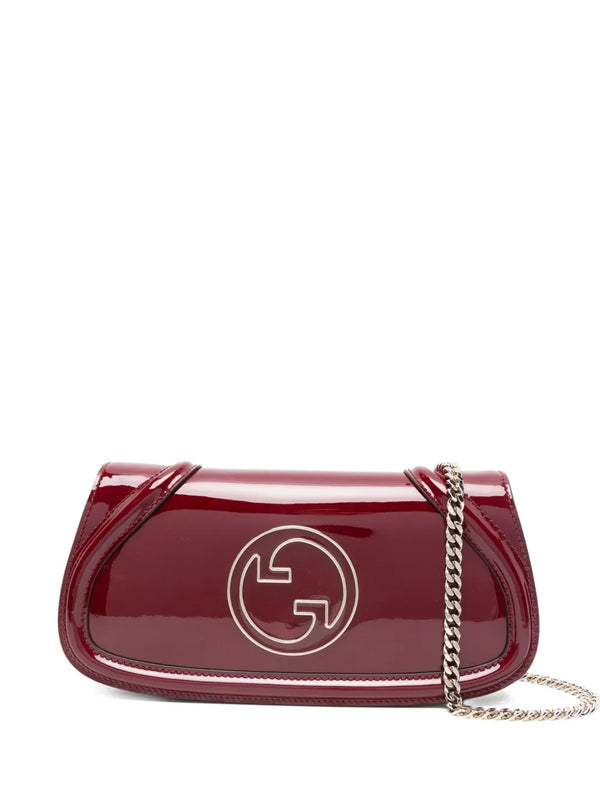 Gucci Blondie Patent Medium Chain Flap shoulder bag