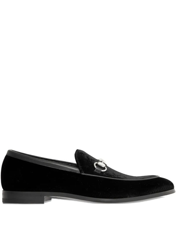 Gucci Gucci Jordaan GG velvet loafers