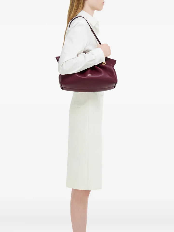 Ferragamo medium soft double-Gancini shoulder bag