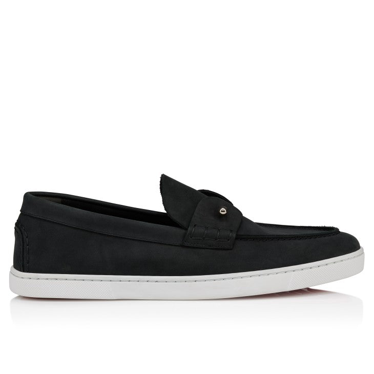 Christian Louboutin Chambeliboat Leather Boat Shoes
