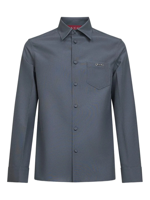 Gucci horsebit-detail shirt