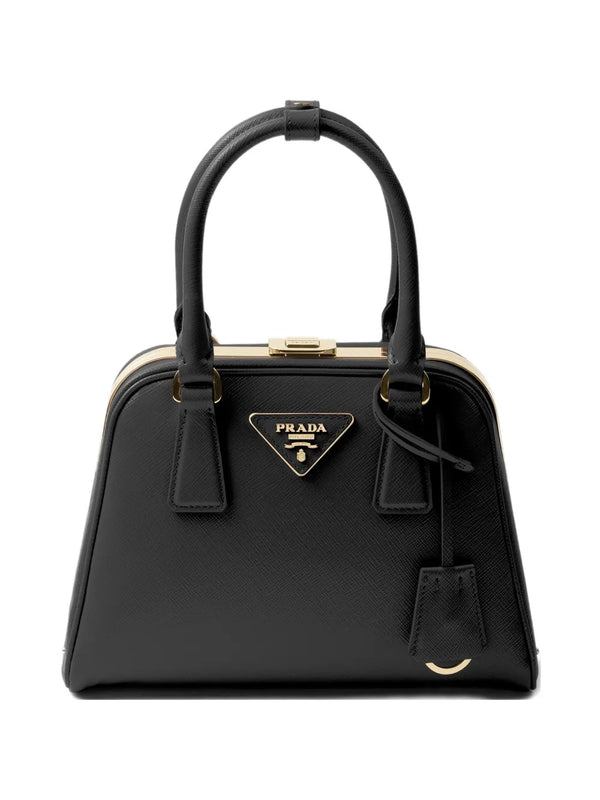 Prada Pyramid leather tote bag