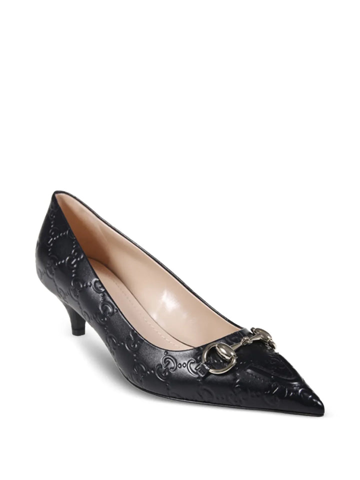 Gucci 45mm Horsebit heeled pumps