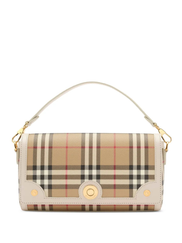 Burberry top handle Note bag