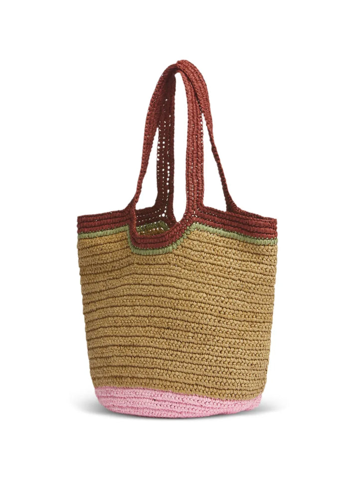 Marni Seaside woven-design tote bag