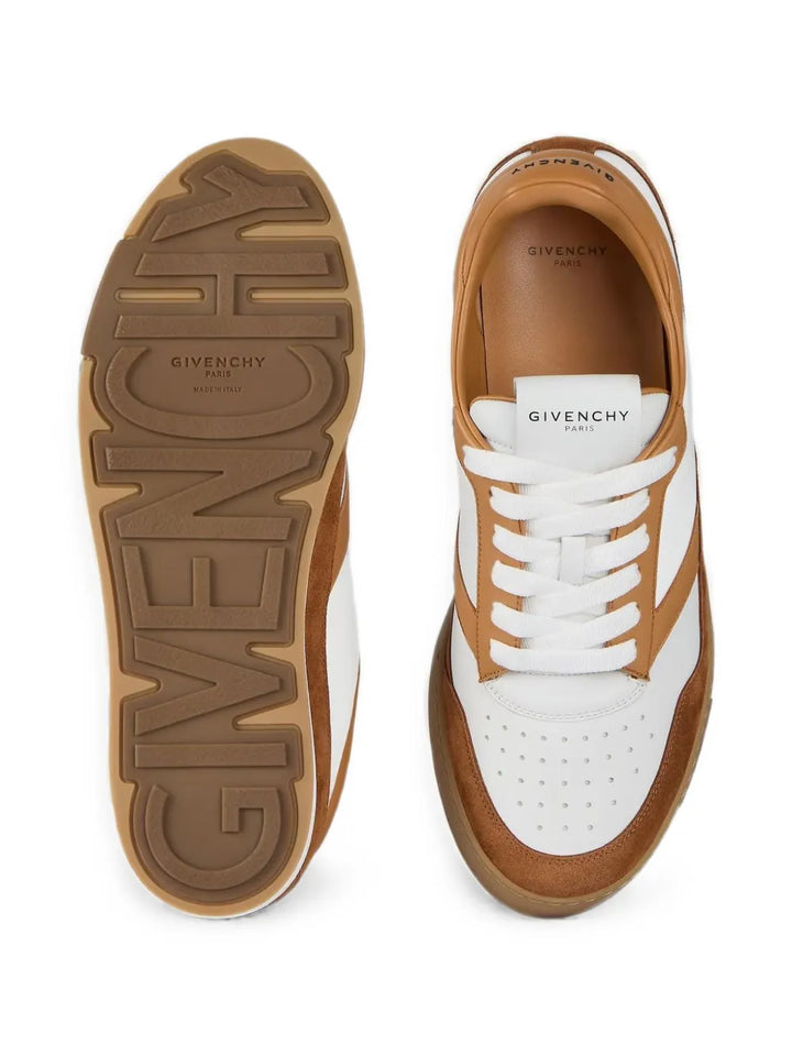 Givenchy panelled lace-up sneakers