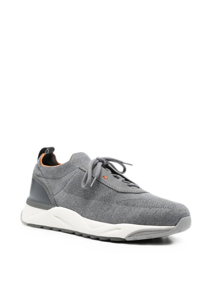 Santoni Innova panelled sneakers
