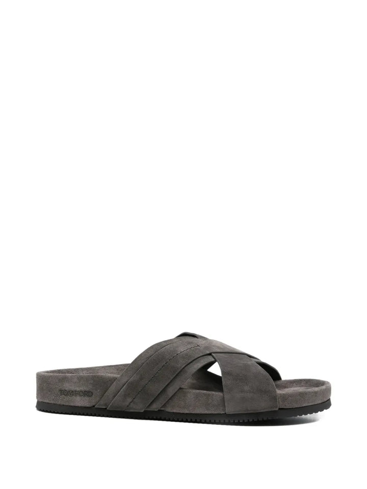 TOM FORD crisscross strap sandals
