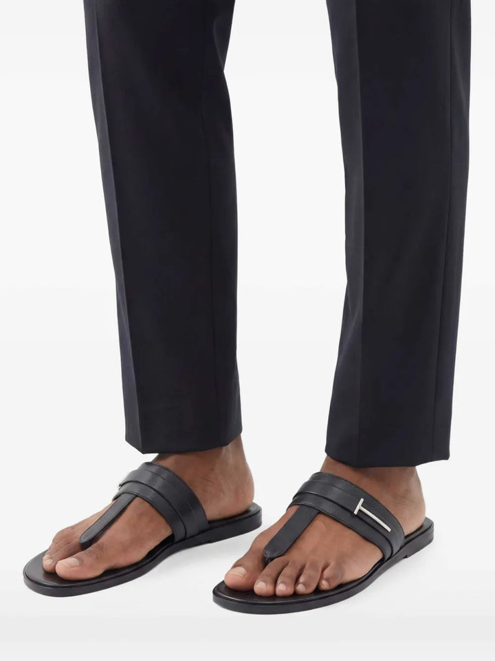 TOM FORD logo-detail sandals