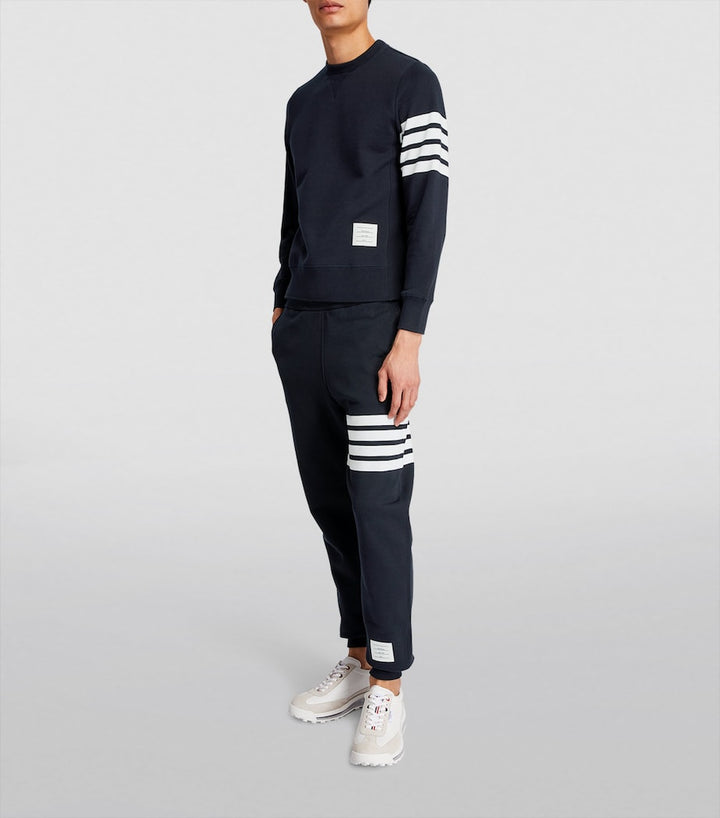 Thom Browne Four-Stripe Sweatpants
