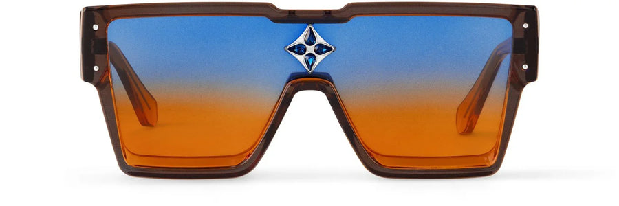 Louis Vuitton Cyclone Orange Blue Sunglasses