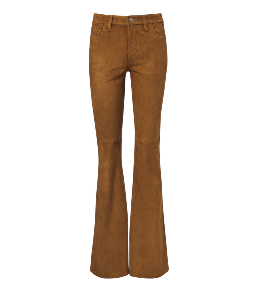 7 For All Mankind Dojo suede flared pants