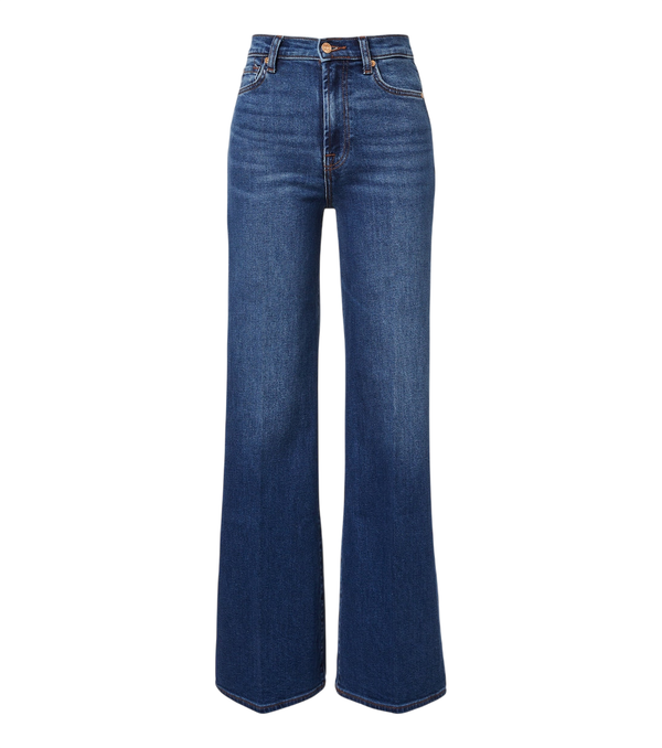 7 For All Mankind Jeans a zampa d'elefante a vita alta Jo