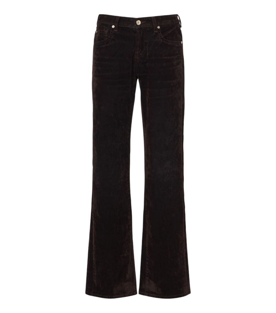 7 For All Mankind Low-rise straight jeans
