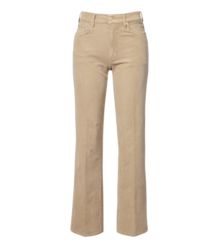 Pantalones rectos de pana de mezcla de algodón Stovepipe de 7 For All Mankind