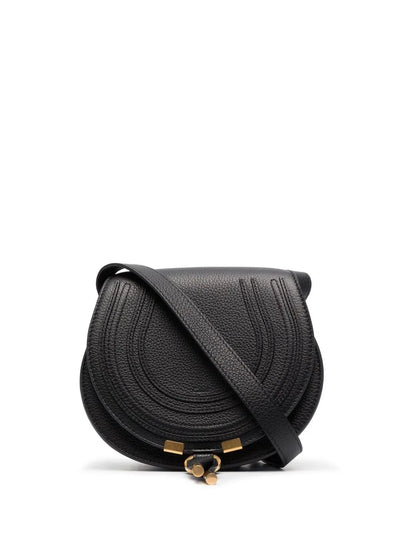 Chloé Small Marcie Grained Leather Crossbody Bag