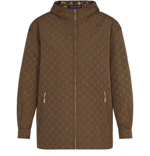 LOUIS VUITTON Parka Monogram Iconique En Taffetas Technique