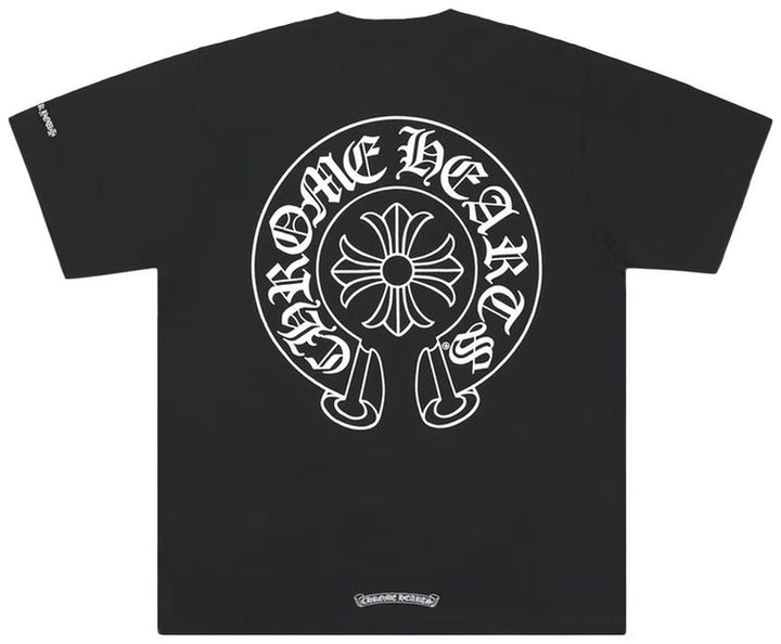 Chrome Hearts Horseshoe Logo Pocket T Shirt Black