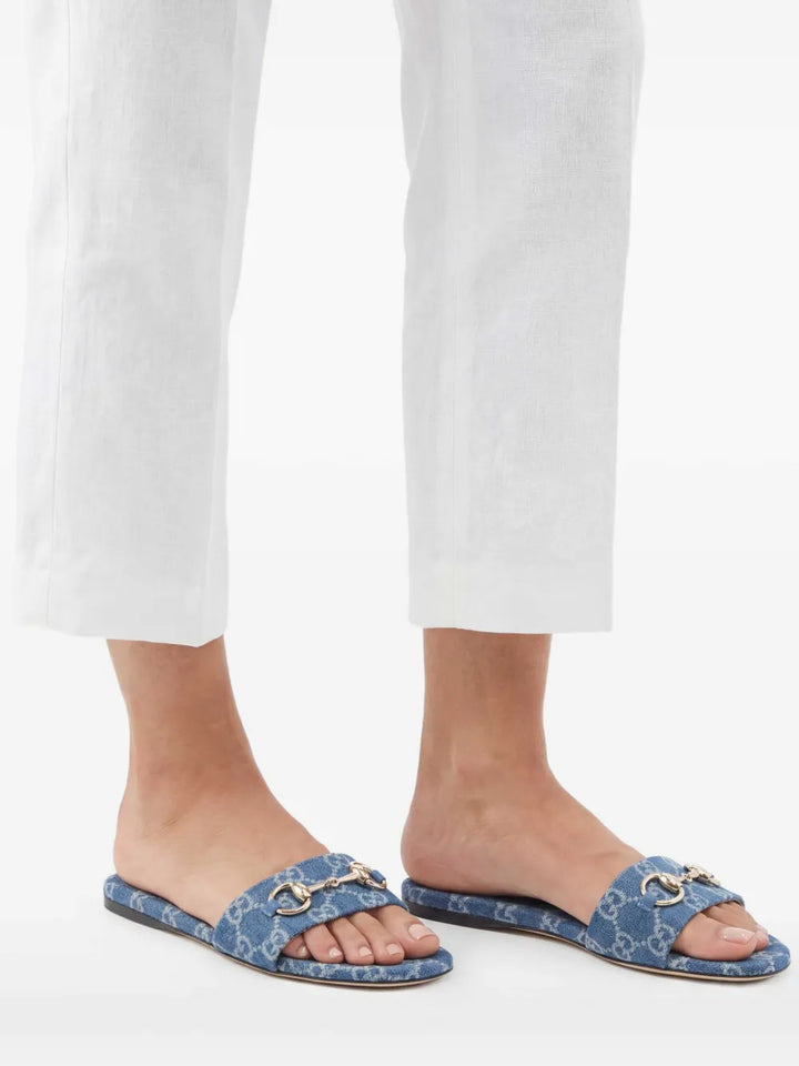 Gucci GG flat sandals