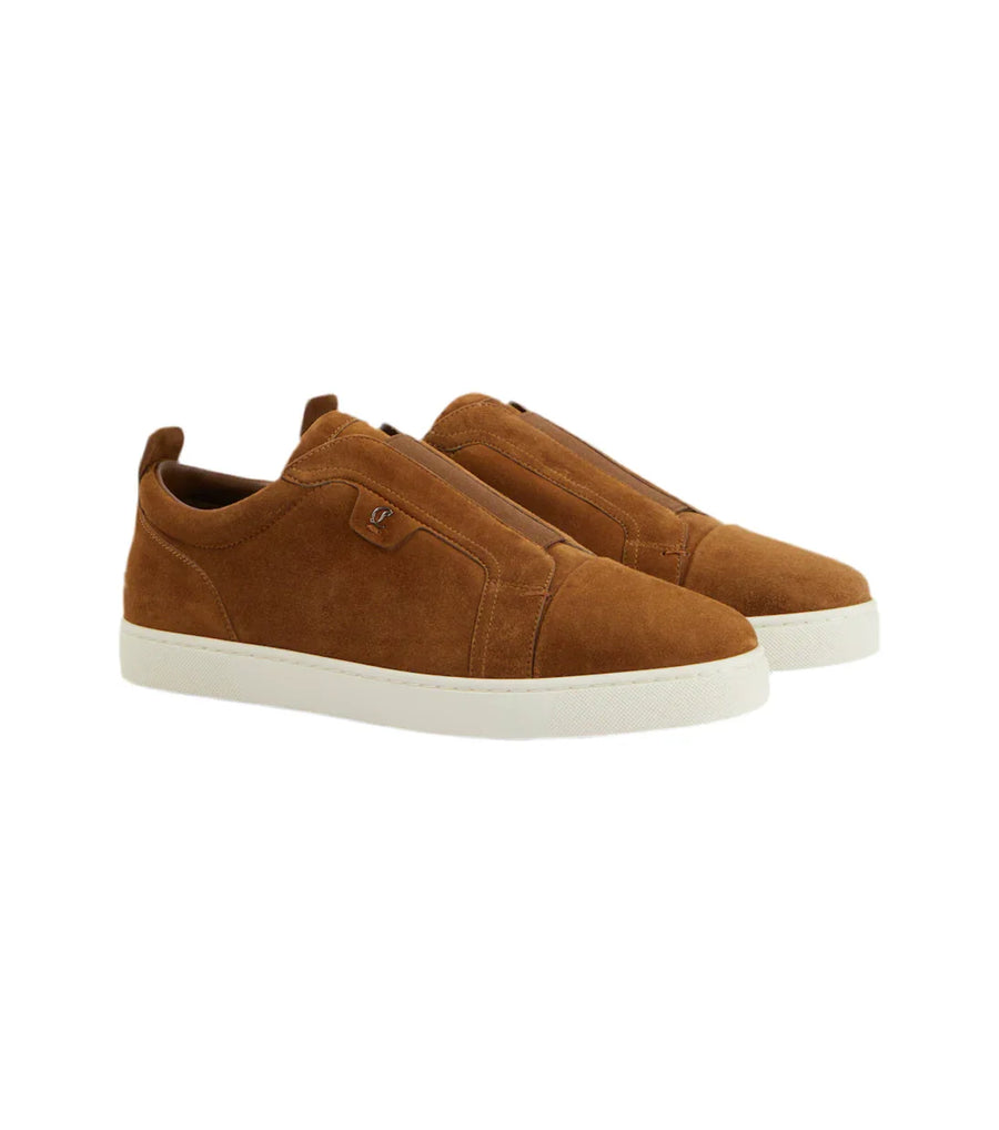 Christian Louboutin St Louis suede slip-on sneakers