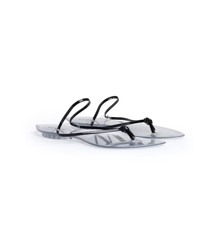 Alaïa Invisible leather thong sandals