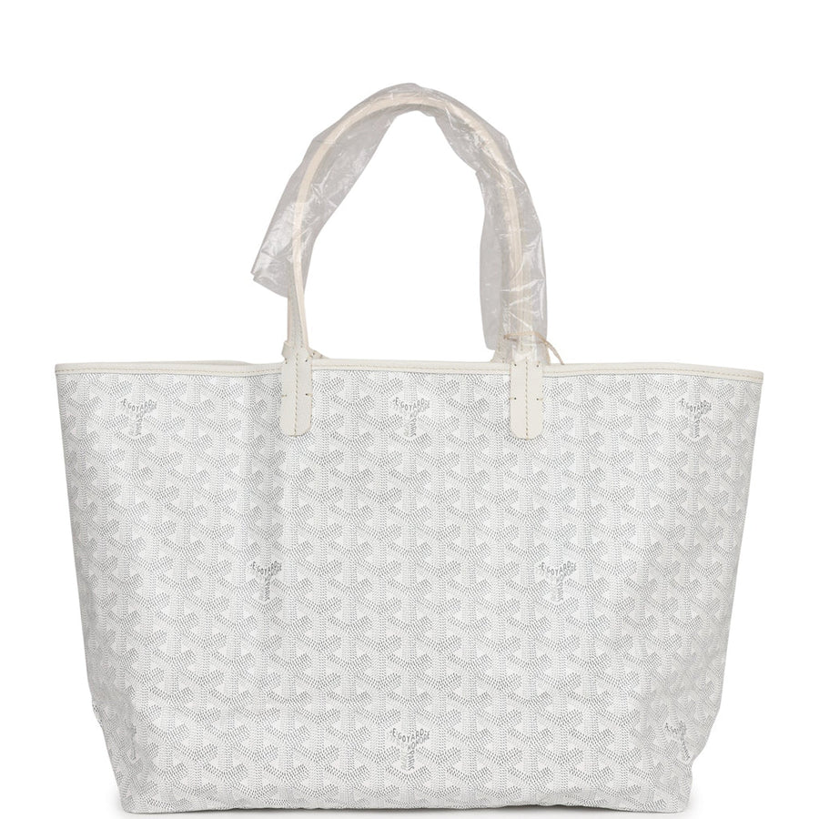 Goyard White Saint Louis PM Tote