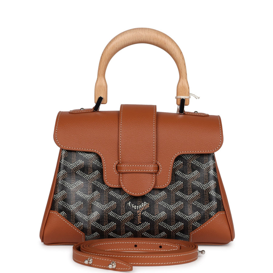 Goyard Saigon Souple Brown Mini Bag