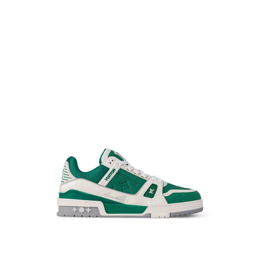 Louis Vuitton LV Borneo Green Trainer Sneaker