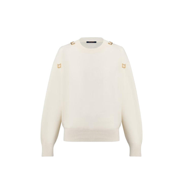 Jersey de cachemira con detalle de anilla en D de Louis Vuitton