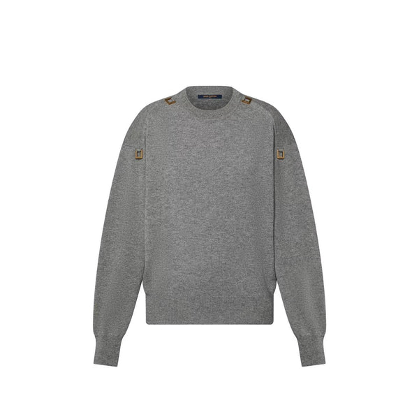 Jersey de cachemira con detalle de anilla en D de Louis Vuitton