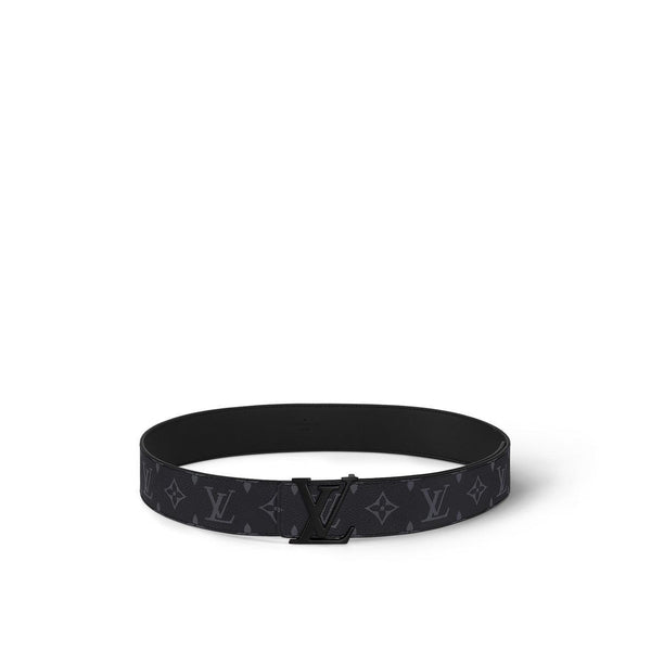 LOUIS VUITTON M0449U LV Initiales 40mm Matte Black Belt