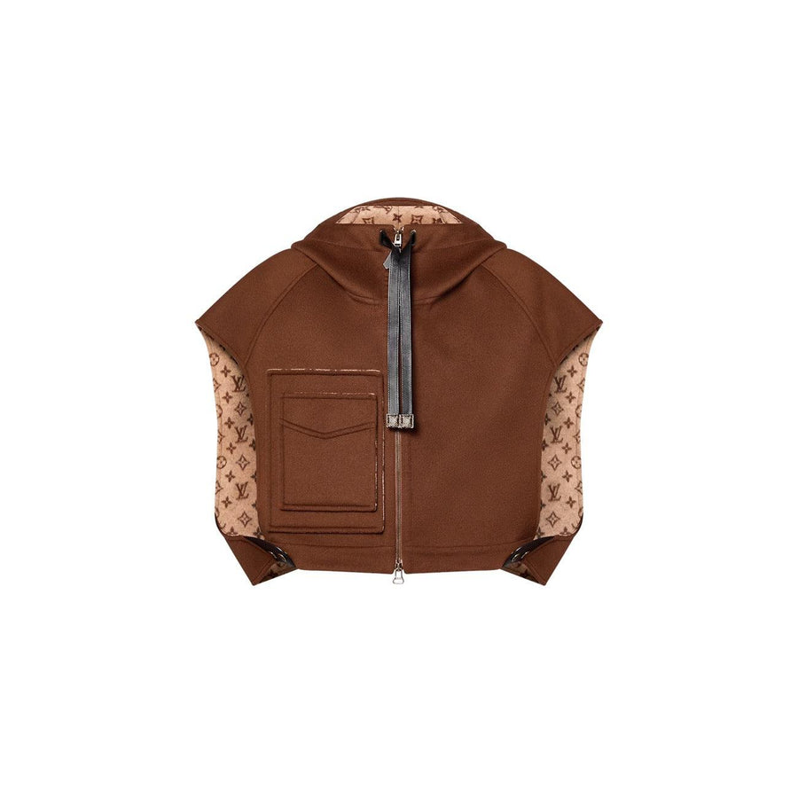 Chaqueta con brazos abiertos de doble cara de Louis Vuitton