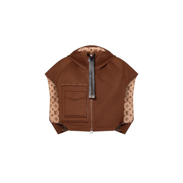 Veste à bras ouverts double face Louis Vuitton