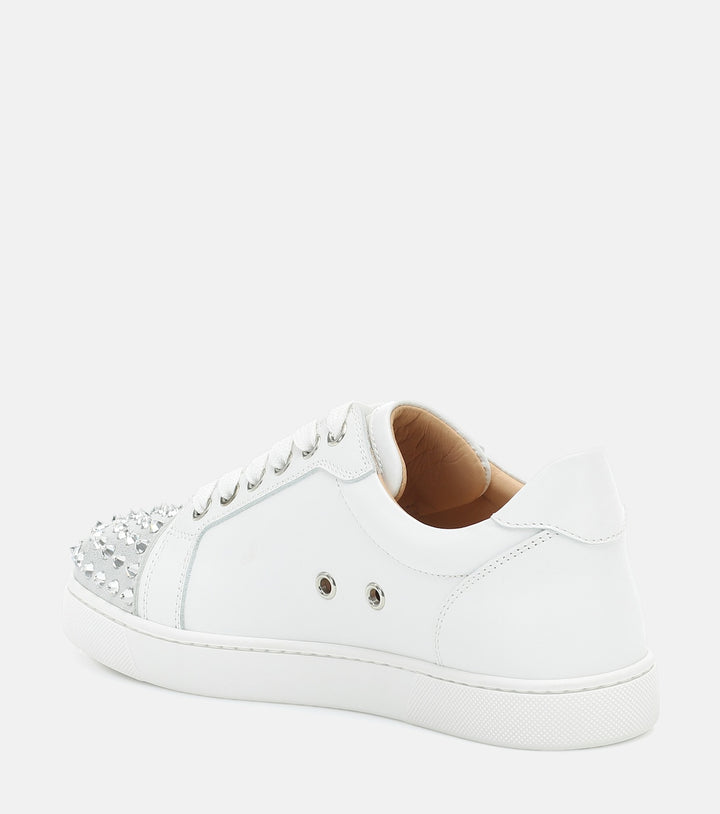 Christian Louboutin Vieira Spikes Krystal sneakers