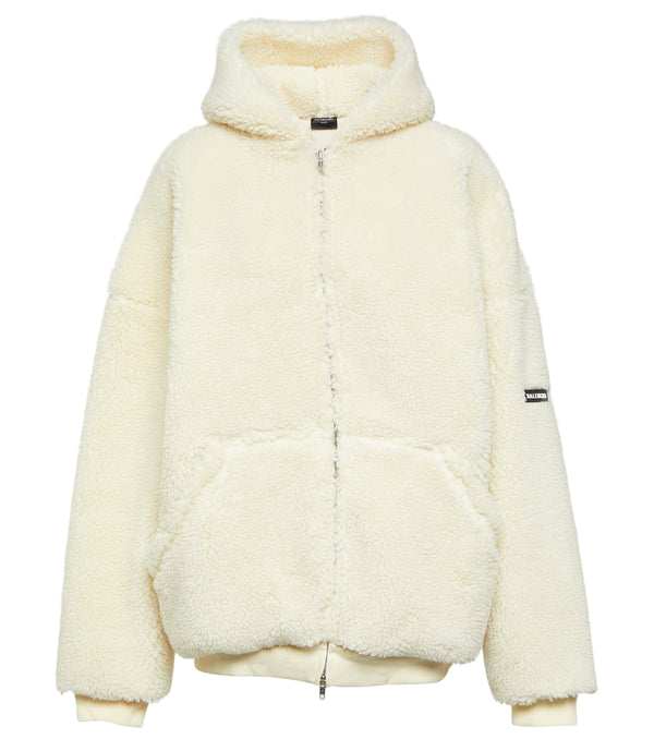 Balenciaga Outerwear faux-shearling hoodie