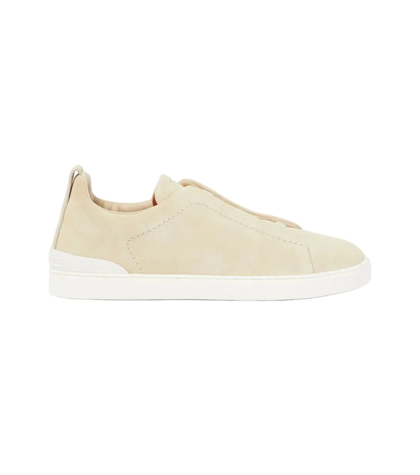 Zegna Triple Stitch suede sneakers