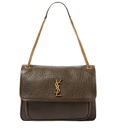 Niki Large leather shoulder bag | Saint Laurent